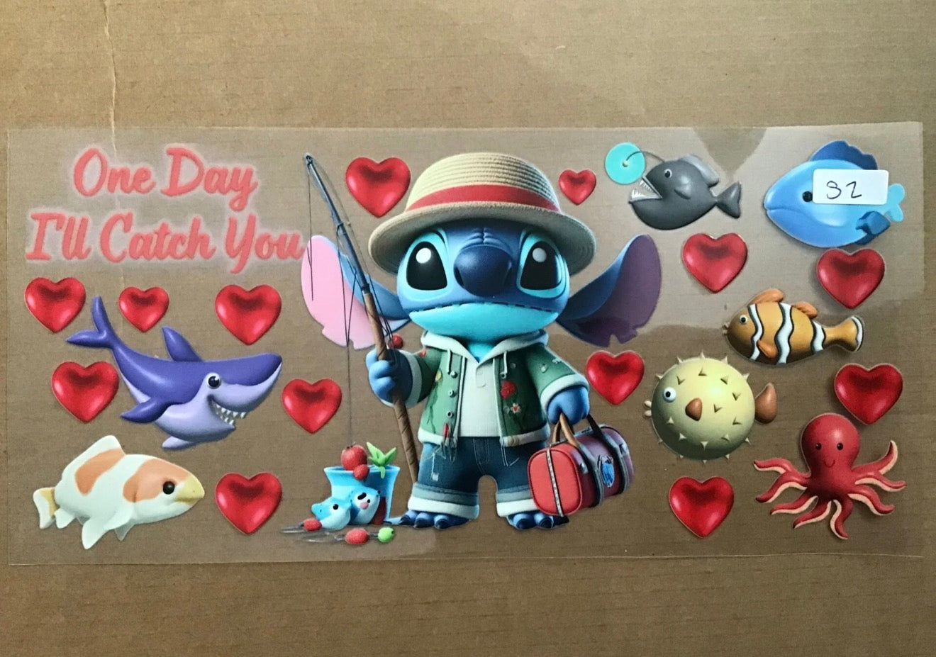 Fishing Blue Alien