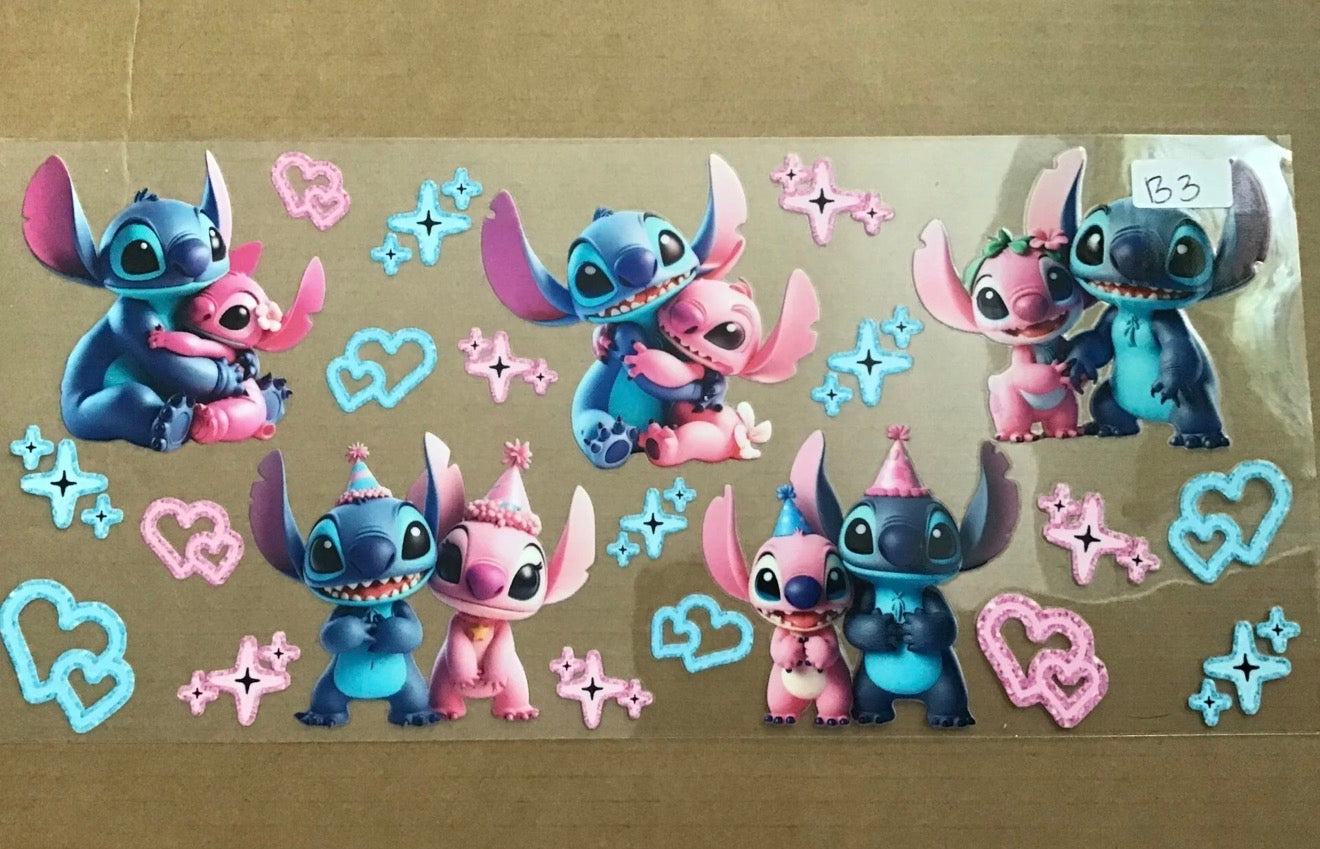Pink and Blue Alien