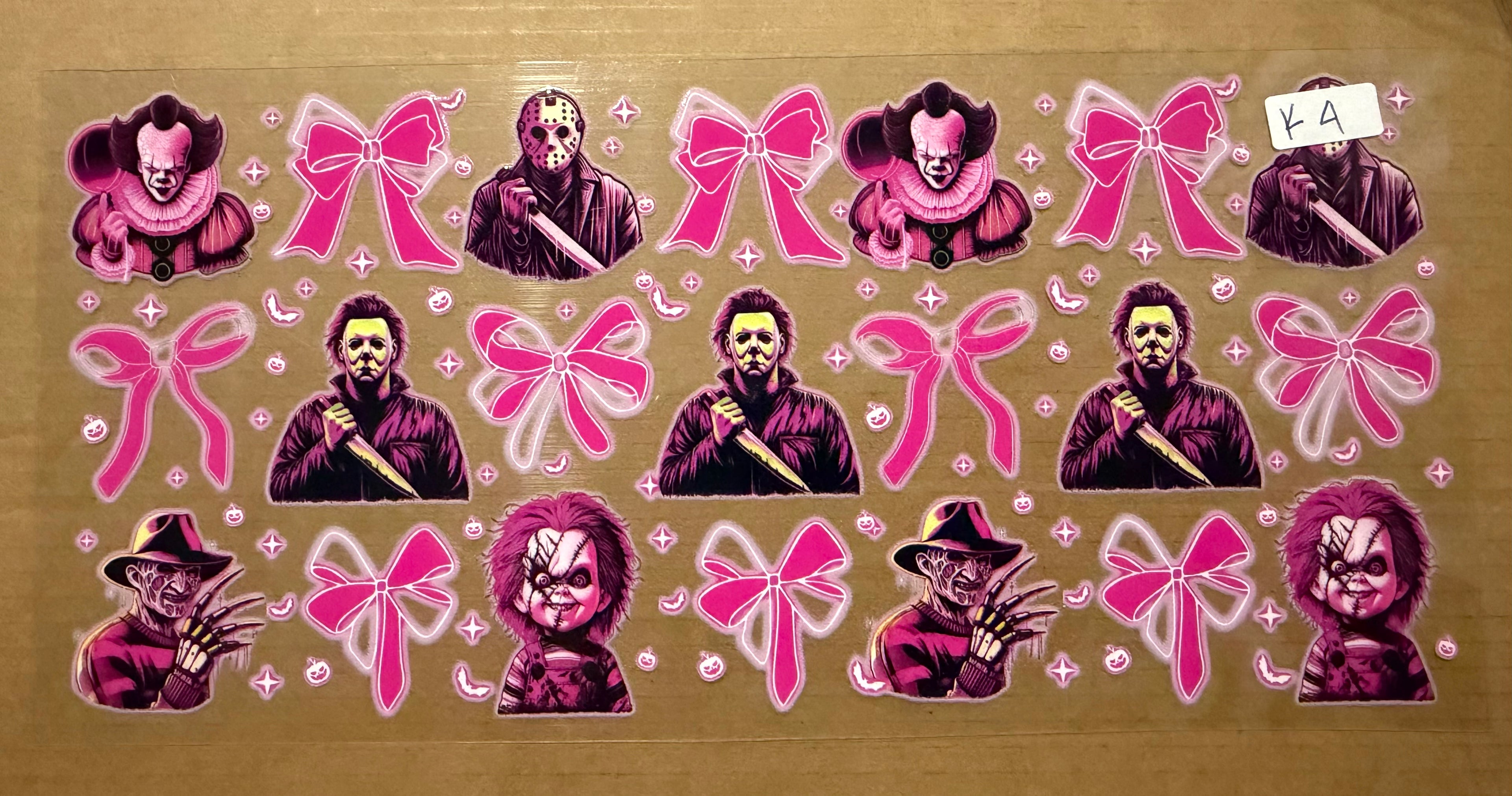 Pink Michael and Penny