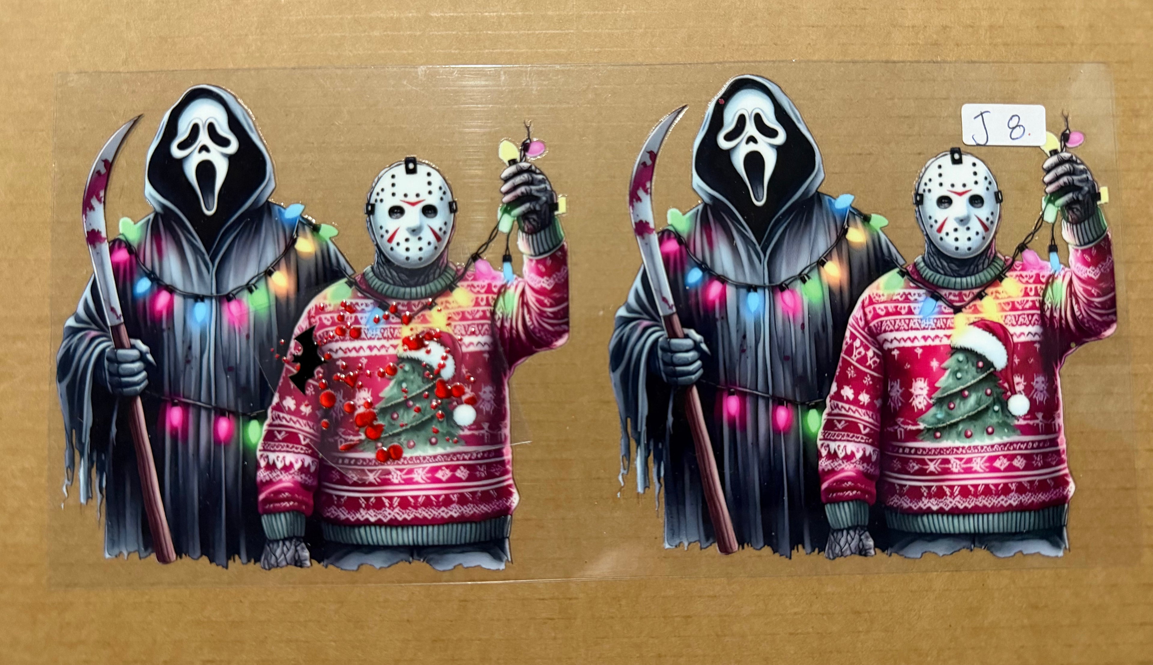 Christmas Jason and Ghost