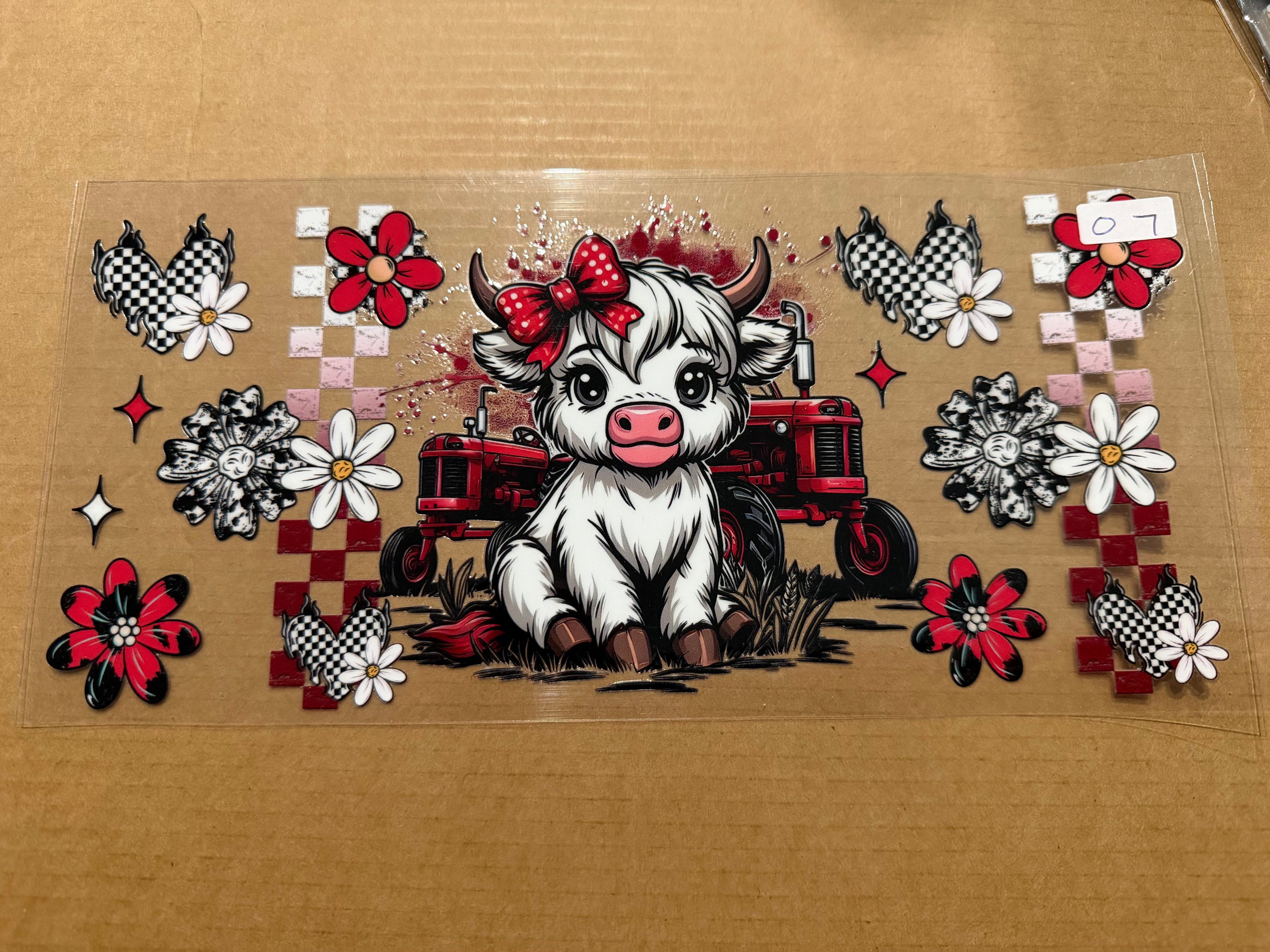 Tractor Cow