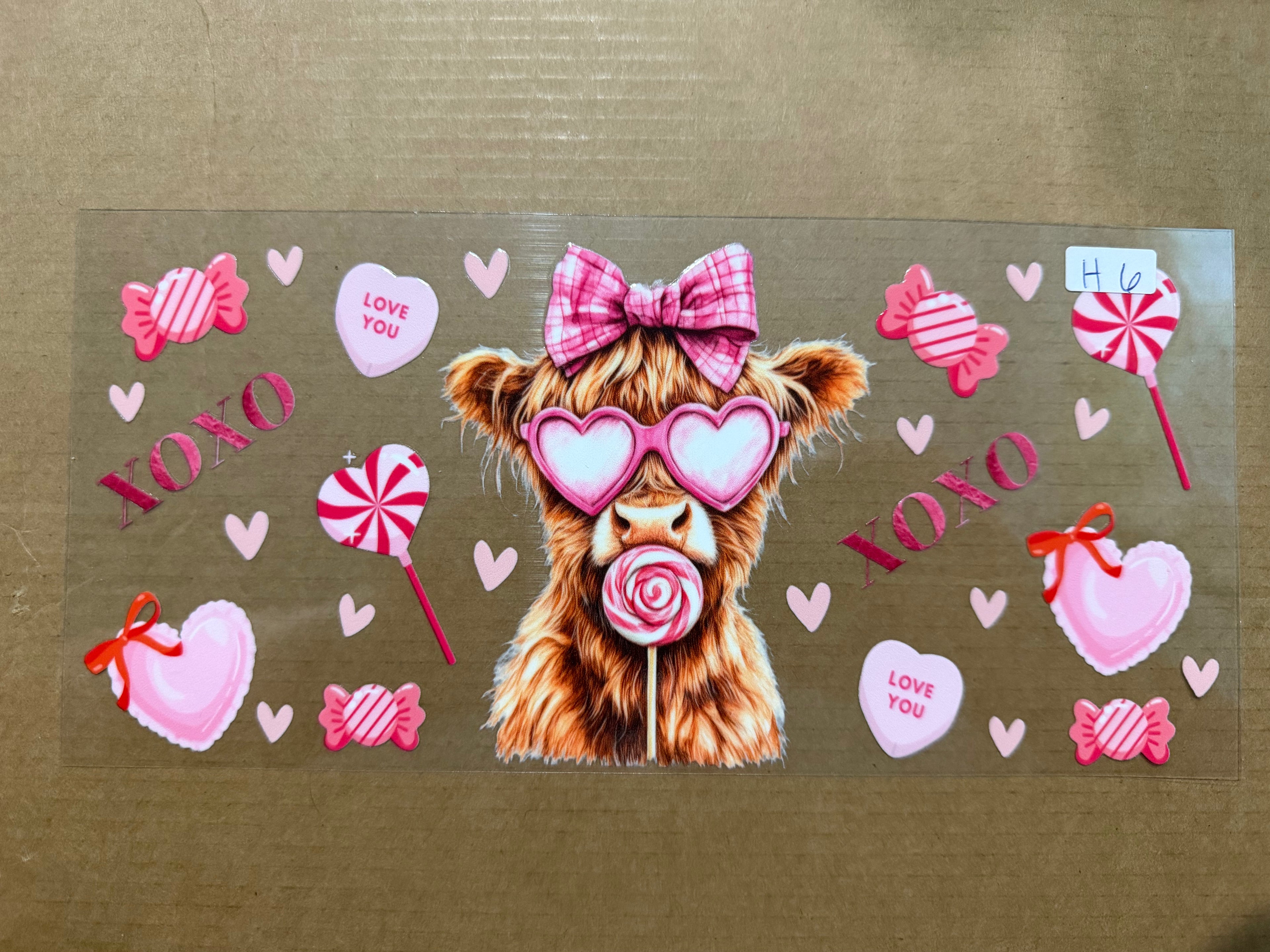 Valentine’s Cow